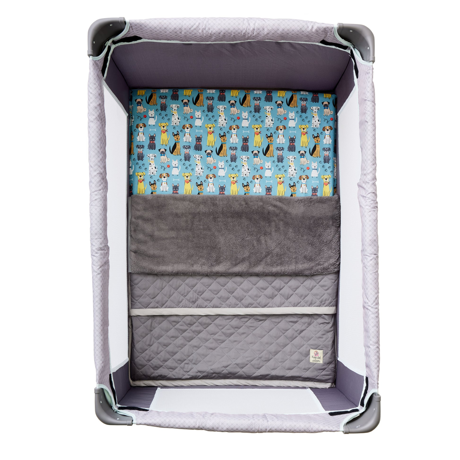 Dogs KozySak Portable Crib Bedding System