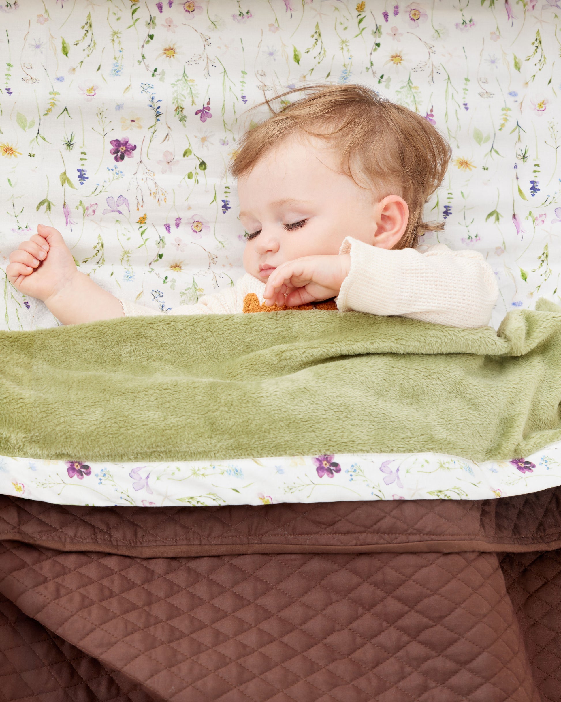 Wildflower KozySak Portable Crib Bedding System