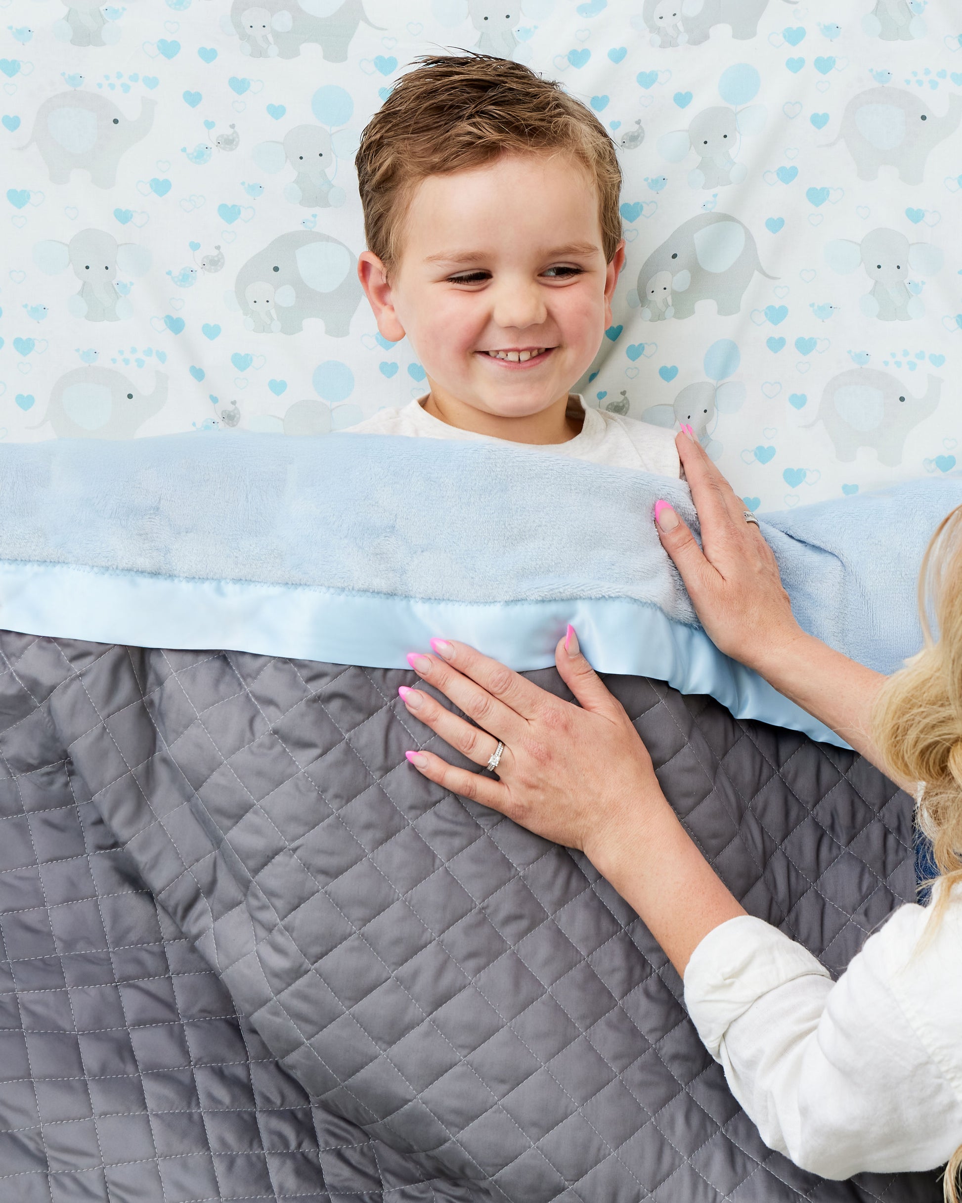 Elephant KozySak Portable Crib Bedding System